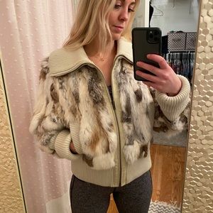 REAL fur coat! /SOLD